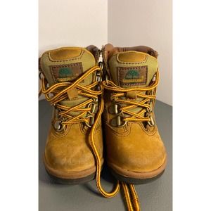 Timberland Field Boots High Brown Toddlers Size 7
